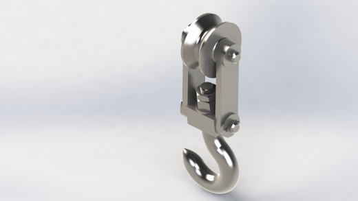 滑轮和挂钩--25--sw三维 3d模型设计图缩略图